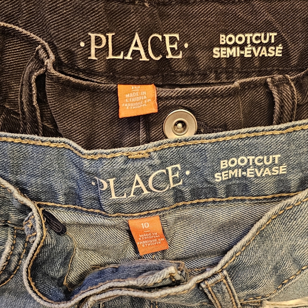 2 Pairs Of Boys Size 10 Jeans